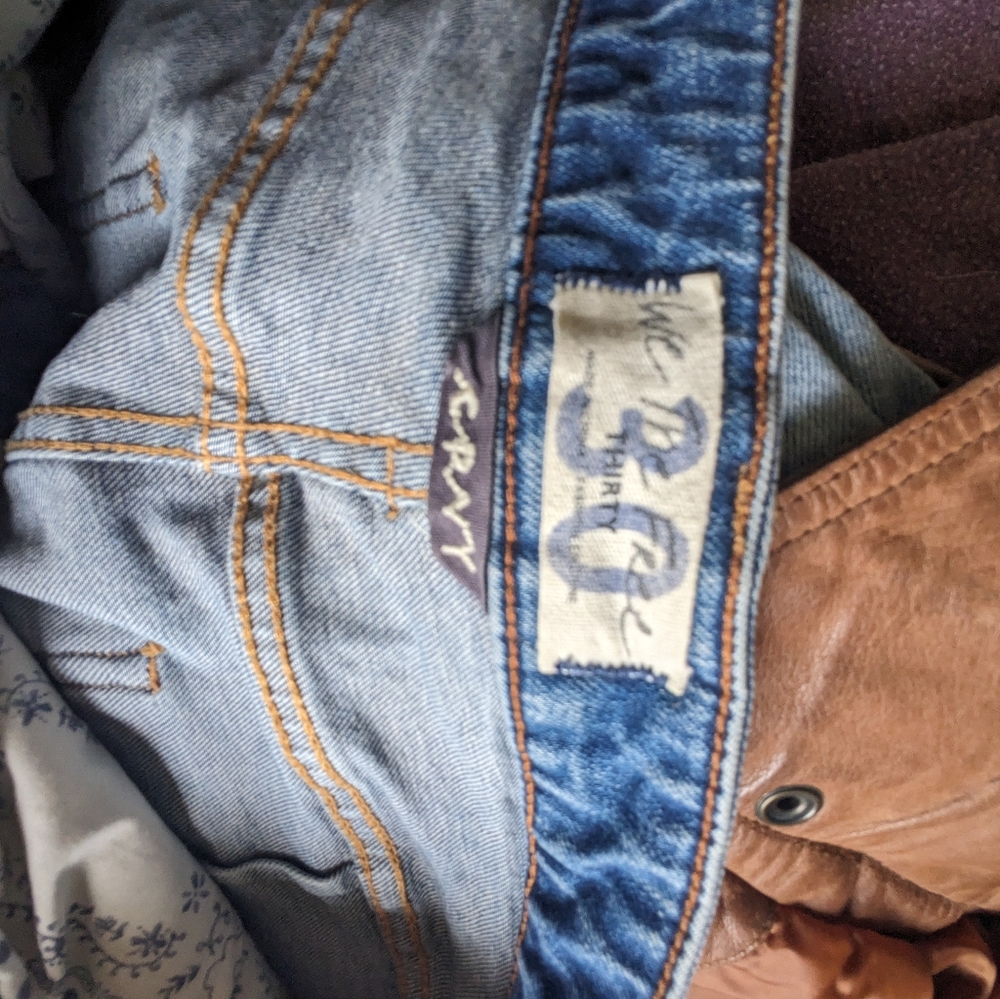 Free People AGOLDE '90s Crop Jeans - Picture 2 of 4